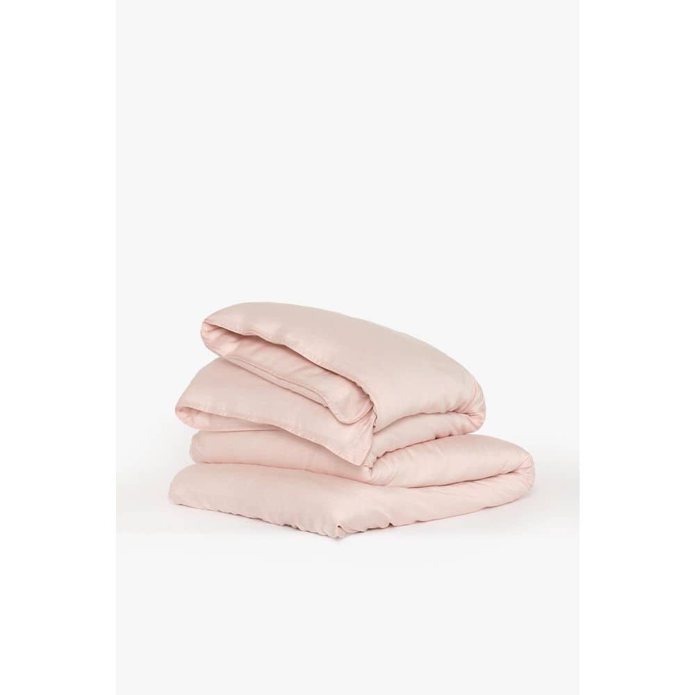 BUFFY Blush Eucalyptus TENCEL lyocell Full/Queen Duvet Cover BDDCQN41