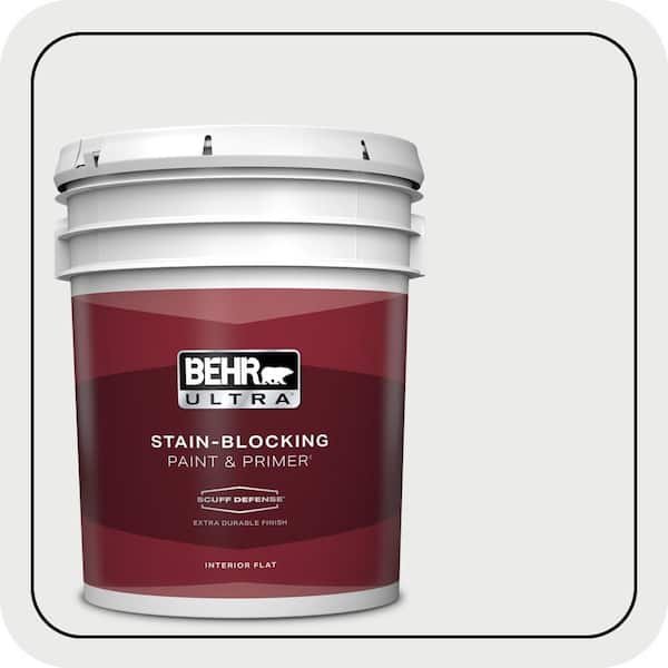 BEHR ULTRA 5 gal. #PWN-36 Celestial Glow Extra Durable Flat Interior Paint & Primer