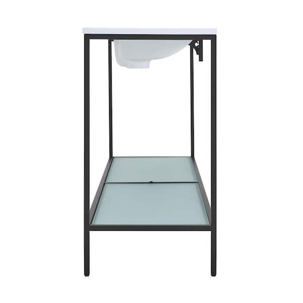 H21K46 スペイン製 VICENT MONTORO ダブルサイズ Swiss Madison Pierre 72 Double, Freestanding, Open Shelf, Matte