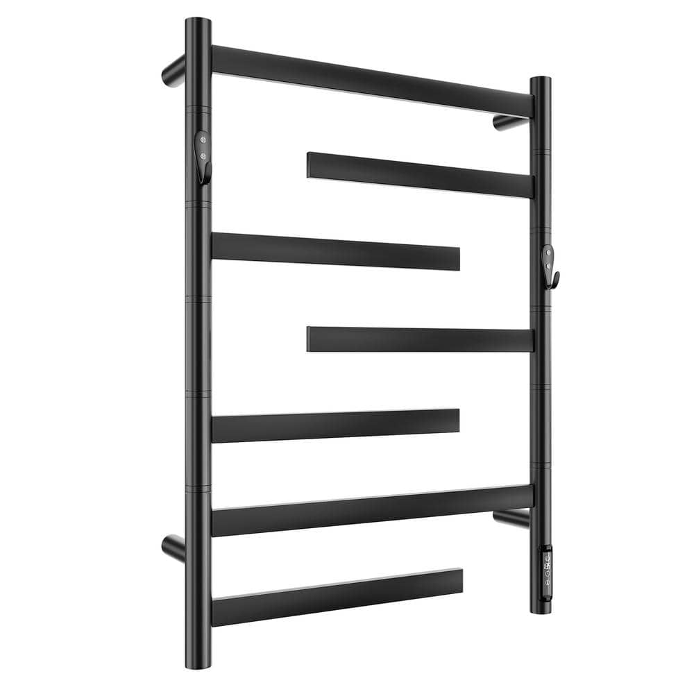 Electric Towel Warmer Wall Mount Heated Towel 7 Bars Plug in Hardwired price history on PriceWatchPro