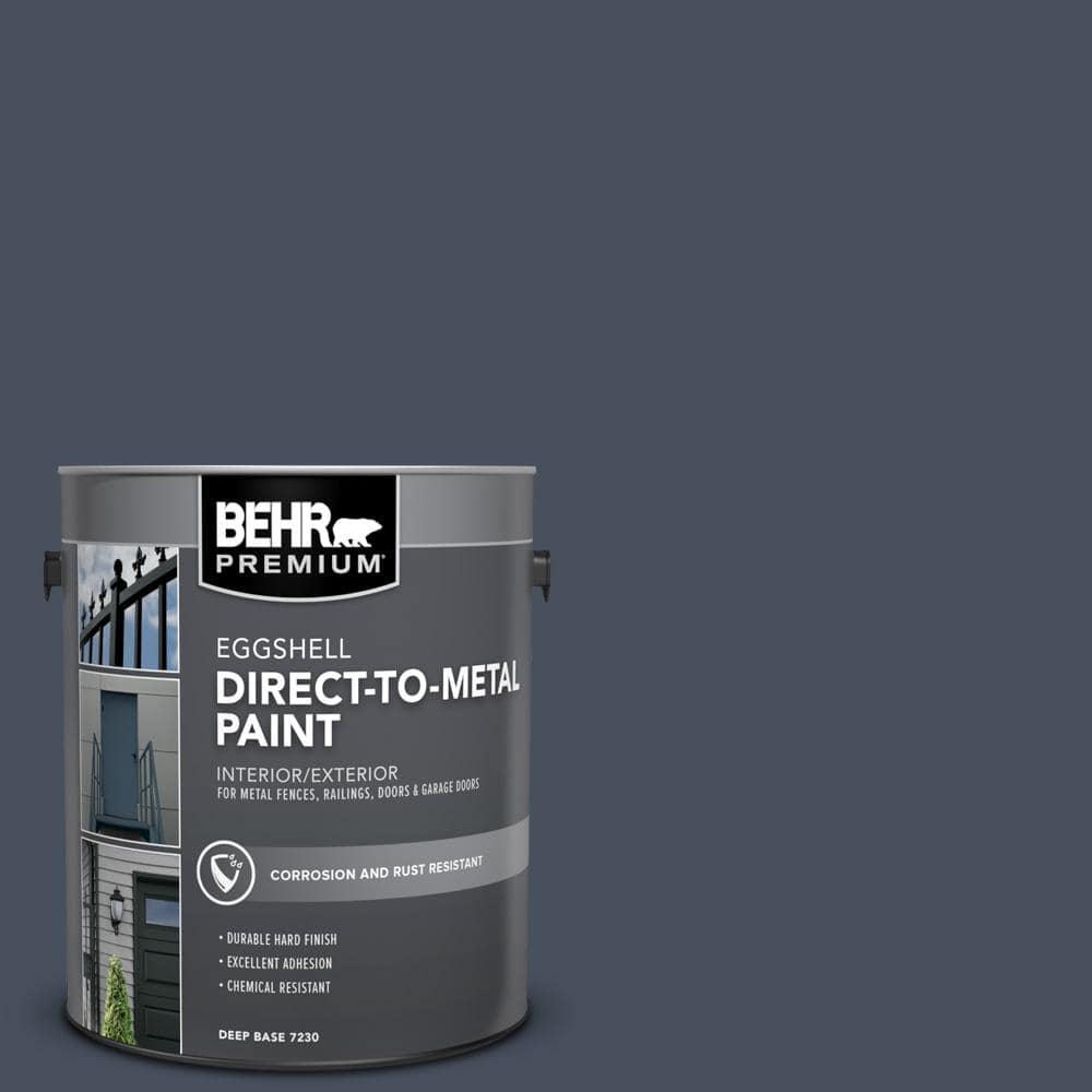 1 gal. #S510-7 Dark Denim Eggshell Direct to Metal Interior/Exterior Paint price history on PriceWatchPro