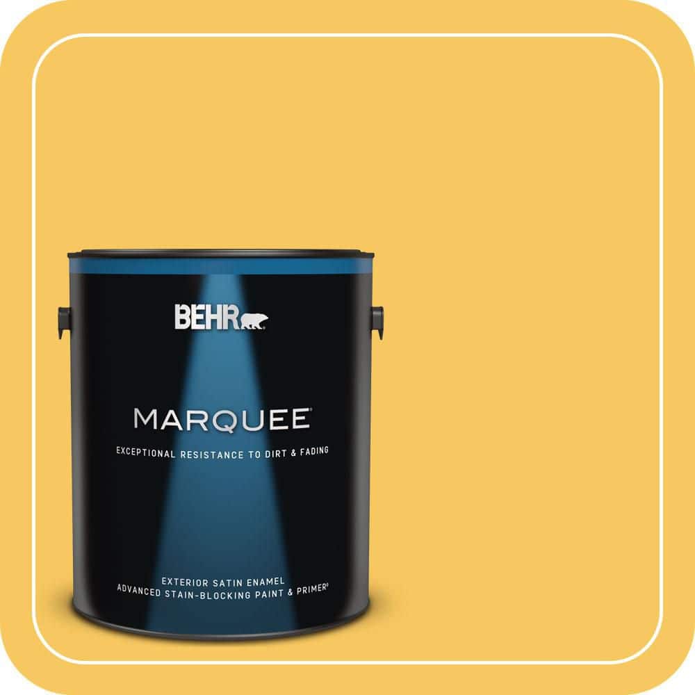 1 gal. #P280-5 Little Sun Dress Satin Enamel Exterior Paint & Primer price history on PriceWatchPro
