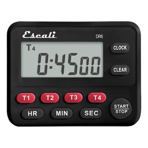 Escali DR6 4-Event Digital Timer