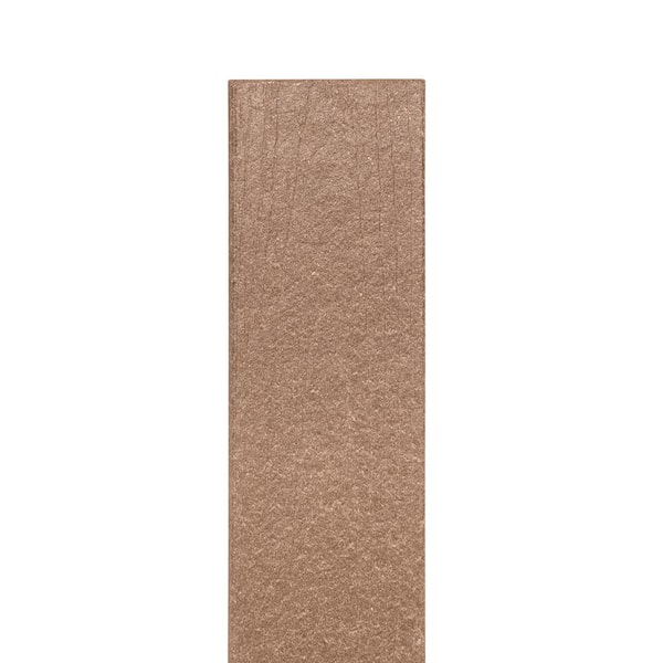 Natures Composites Composite Fence and Gate Picket - Square Top - Timber Brown (Brown) - 3/8in. x 3.5in. x 5 3/4ft. (10-Pack)