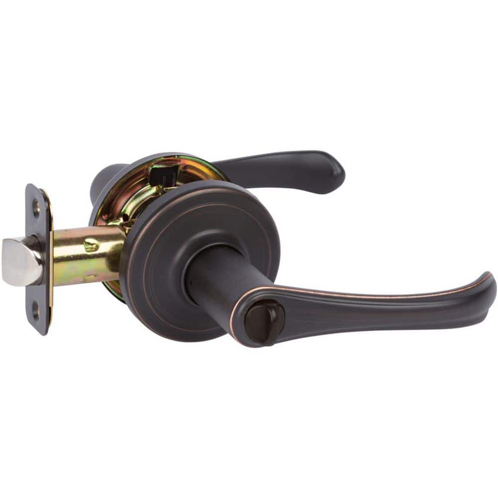 Delaney Kerry Privacy Door Lever in Tuscany Bronze price history on PriceWatchPro