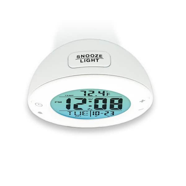 Westclox Digital Color Fade Alarm Clock 72084 - The Home Depot