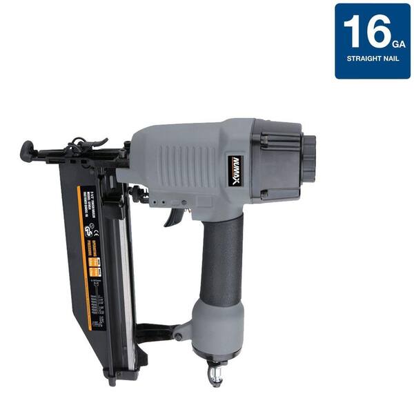 NuMax Reconditioned Pneumatic 2-1/2 in. x 16-Gauge Class A Strip Straight Finish Nailer-DISCONTINUED