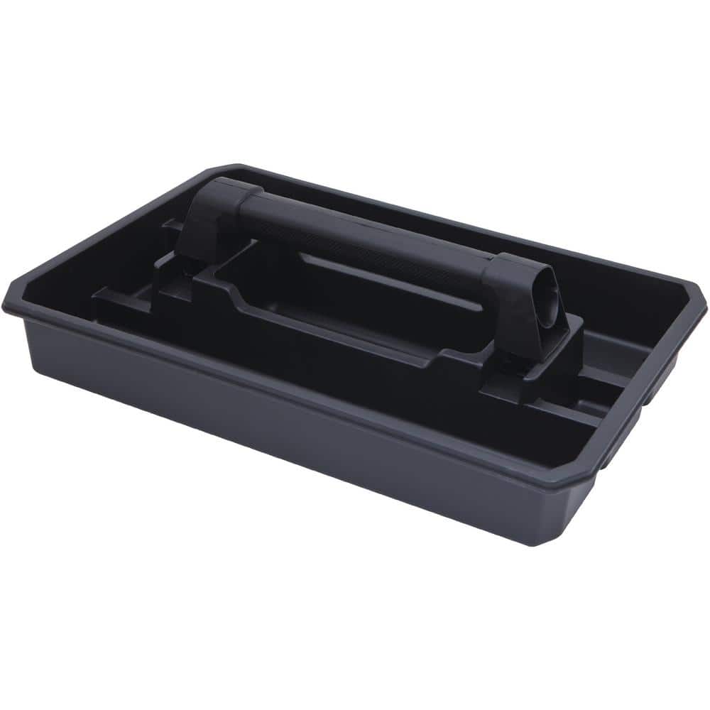 DEWALT TSTAK VI 17" Black and Yellow Stackable Deep Tool Storage Box