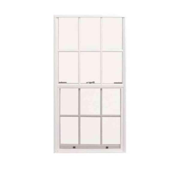 Air Master Windows and Doors 24 in. x 46 in. Single Hung Light Duty Aluminum Window - White