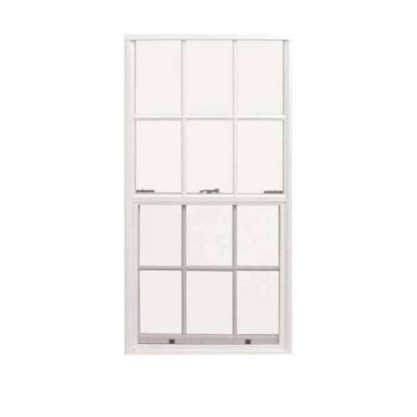 Air Master Windows and Doors 30 in. x 54 in. Single Hung Light Duty Aluminum Window - White