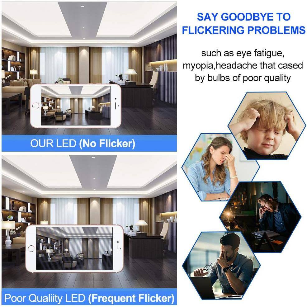 13.5W Warm White LED Globe Light Bulbs, 4-Pack