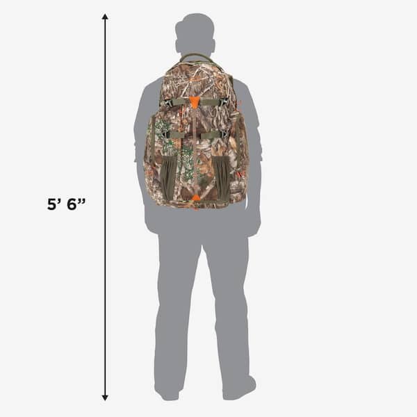 Terrain Crater Multi-Day Camo Backpack, Olive & Realtree Edge
