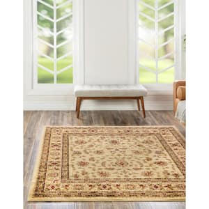 Voyage St. Louis Ivory 6' 0 x 6' 0 Square Rug