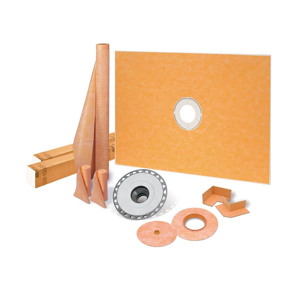 Kerdi-Shower-Kit 48 in. x 72 in. Shower Kit with PVC Flange price history on PriceWatchPro