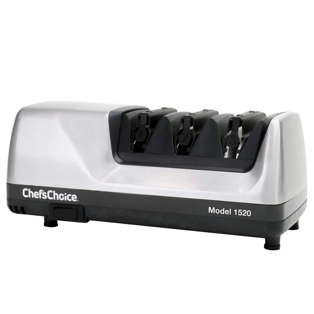 Chef'sChoice 1520 Brushed Metal Electric Knife Sharpener