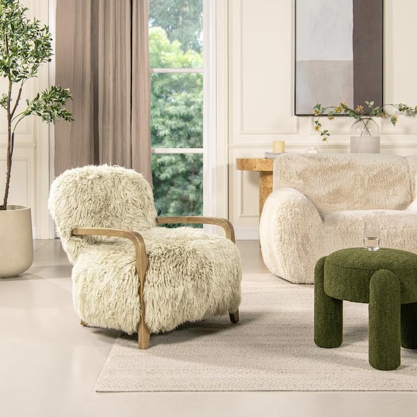 Mongolian best sale sheepskin chair