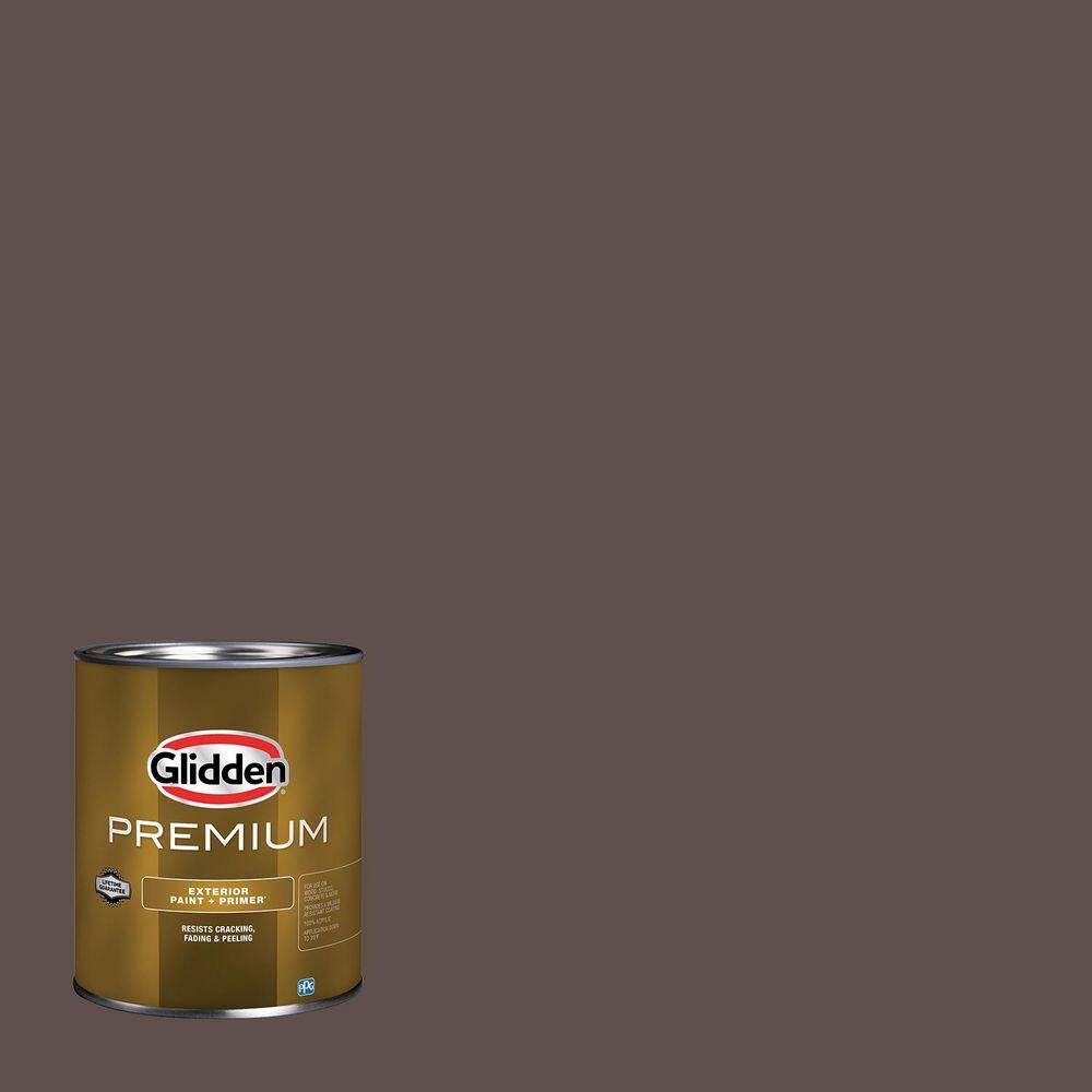 1 qt. PPG1017-7 Chocolate Pretzel Semi-Gloss Exterior Latex Paint price history on PriceWatchPro