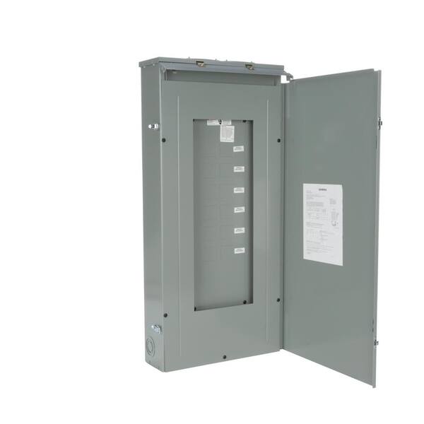 Siemens 400 Amp 6 Space 6 Circuit Outdoor Main Lug Load Center W0606ml1400cu The Home Depot
