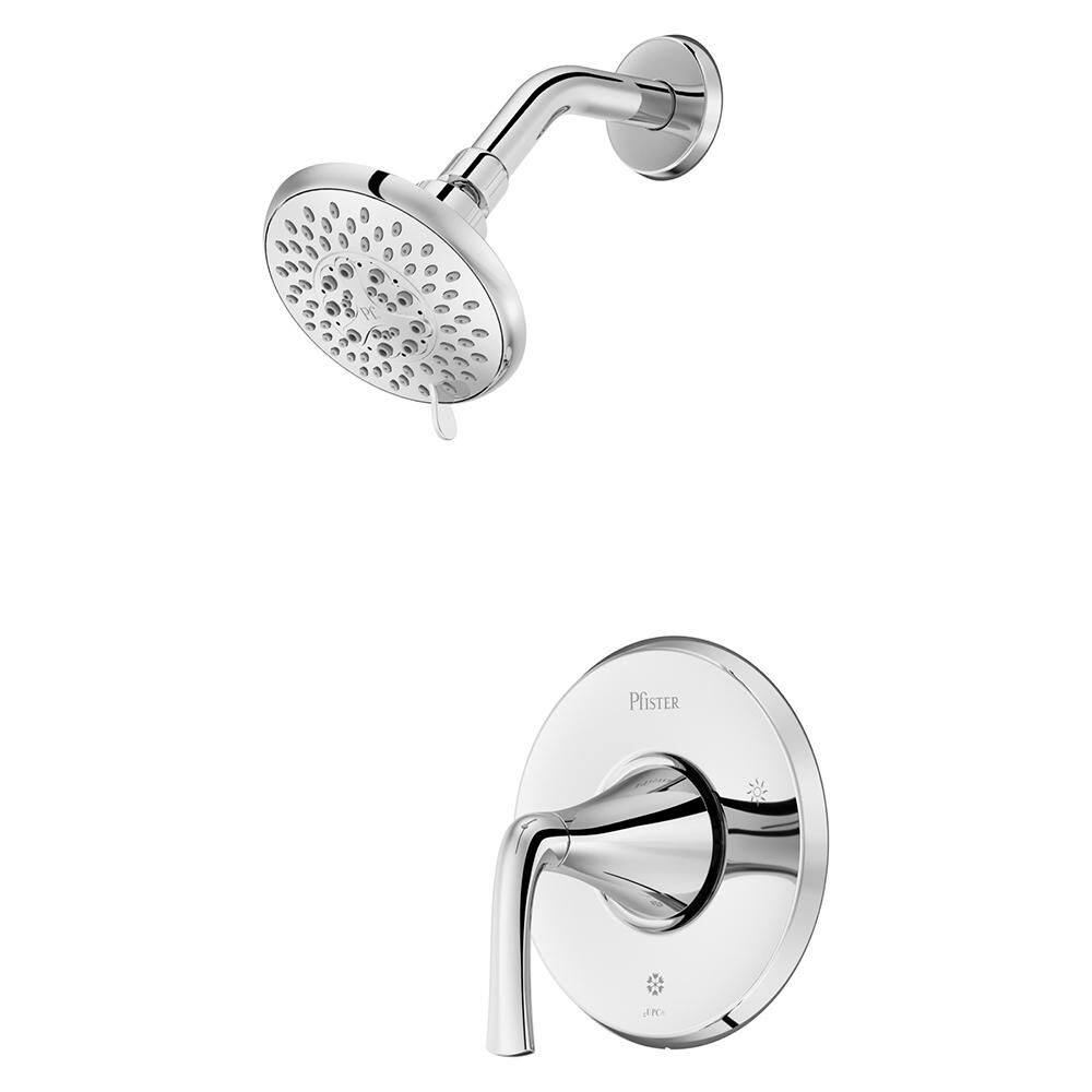 McAllen 1-Handle Shower Trim Kit in Polished Chrome (Valve Not Included) price history on PriceWatchPro