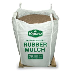 Vigoro 75 cu. ft. Green Rubber Nugget Mulch Super Sack GN75GR