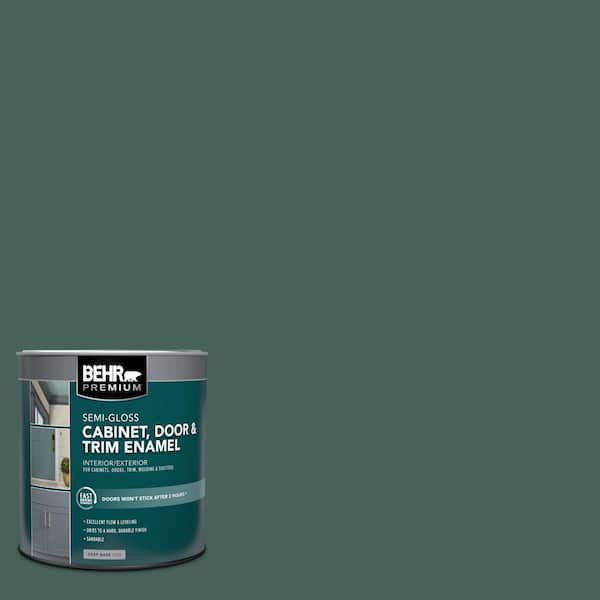 BEHR PREMIUM 1 qt. #T18-20 Equilibrium Semi-Gloss Enamel Interior/Exterior Cabinet, Door & Trim Paint