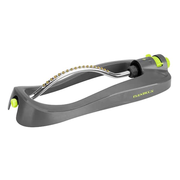 Flexzilla Gray 2,400 sq. ft. Oscillating Lawn Sprinkler