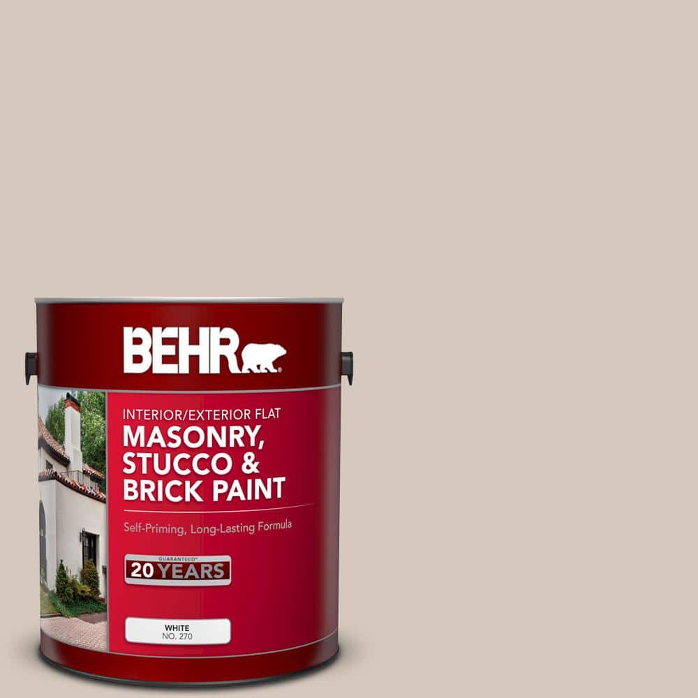 1 gal. #N230-2 Old Map Flat Interior/Exterior Masonry, Stucco and Brick Pai