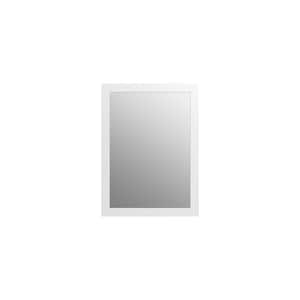 Tresham 23.5 in. W x 32 in. H Framed Bathroom Vanity Mirror in Linen White