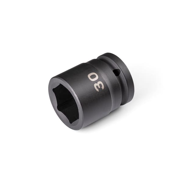 TEKTON 3/4 in. Drive x 30 mm 6-Point Impact Socket