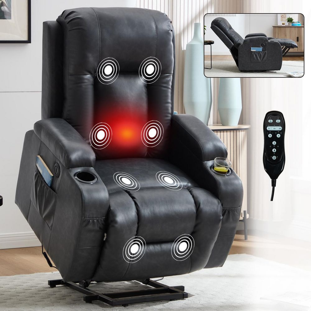 aisword Carbon Gray Infinite Position Breathable Leather Power