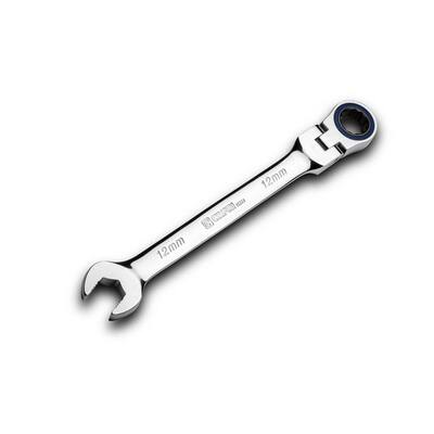 capri tools combination tooth ratcheting wrench flex flaring mm tool head double