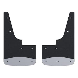 Front 12" x 20" Textured Rubber Mud Guards, Select Ford Ranger