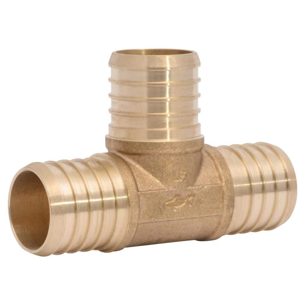 1-1/4 in. PEX Barb Brass Tee Fitting price history on PriceWatchPro