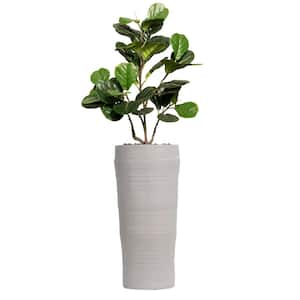 37" High Artificial Fig Tree With Fiberstone Planter