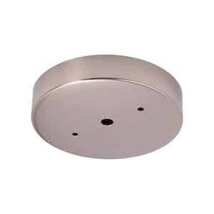 5 in. Brushed Nickel Modern Canopy Kit for Ceiling Light Fixtures