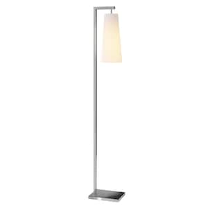 Moser 71 in. Brushed Nickel Floor Lamp