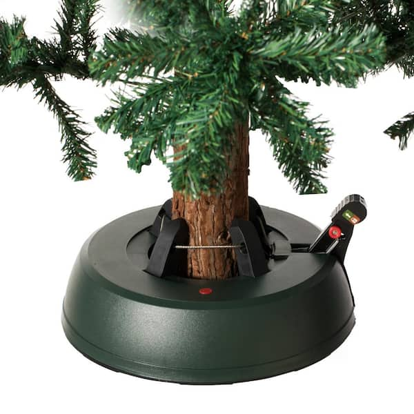 Northlight Musical Rotating Christmas Tree Stand for Live Trees 32912622 -  The Home Depot