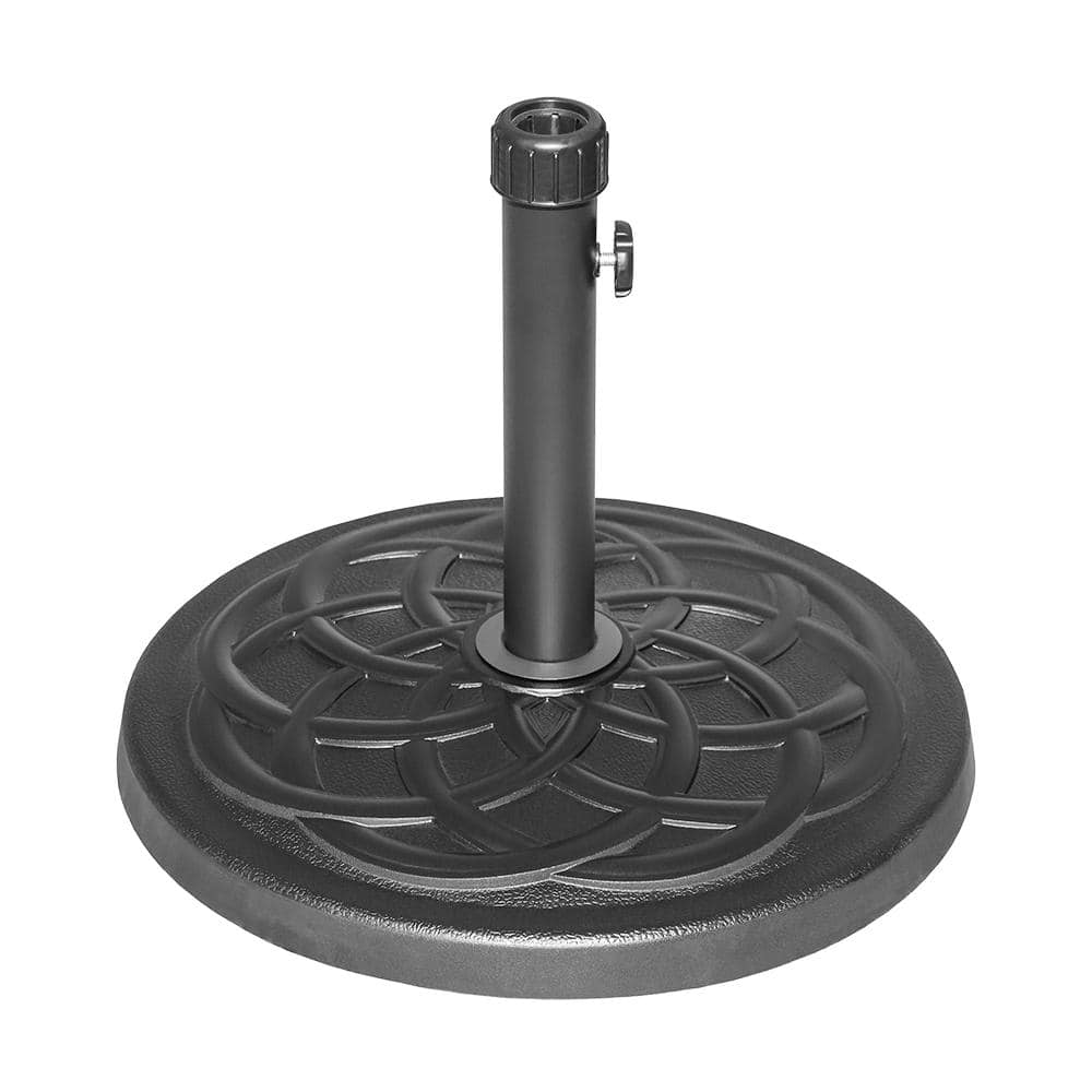 Maypex 27 lbs. Heavy-Duty Patio Umbrella Base in Black 300023-V1 - The ...