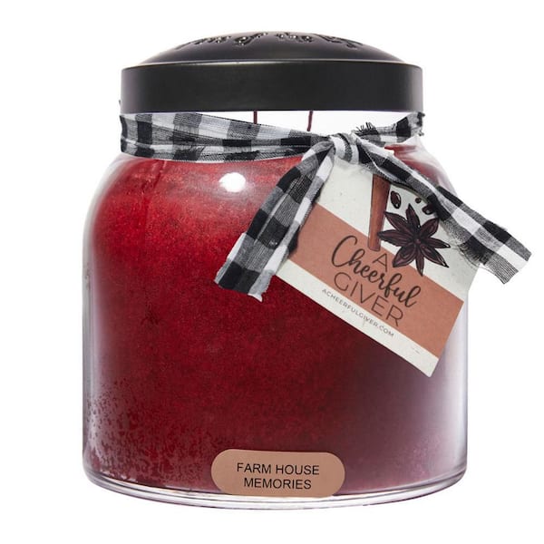 Red Farm House Memories 2-Wick Candle