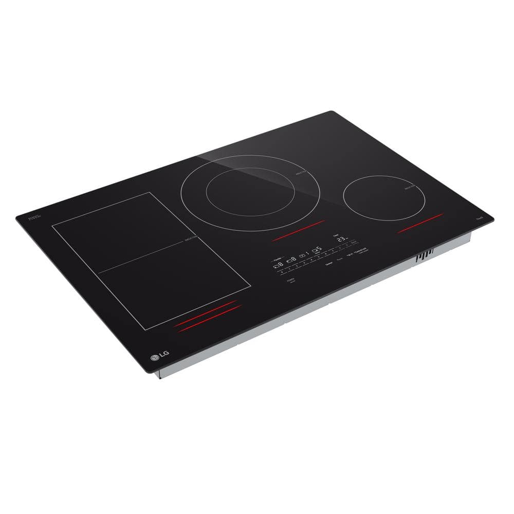 30" Black Ceramic Induction Cooktop with Touch Control