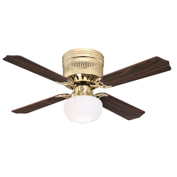 Westinghouse Casanova Supreme 42 in. LED Polished Brass Ceiling Fan with Light Kit
