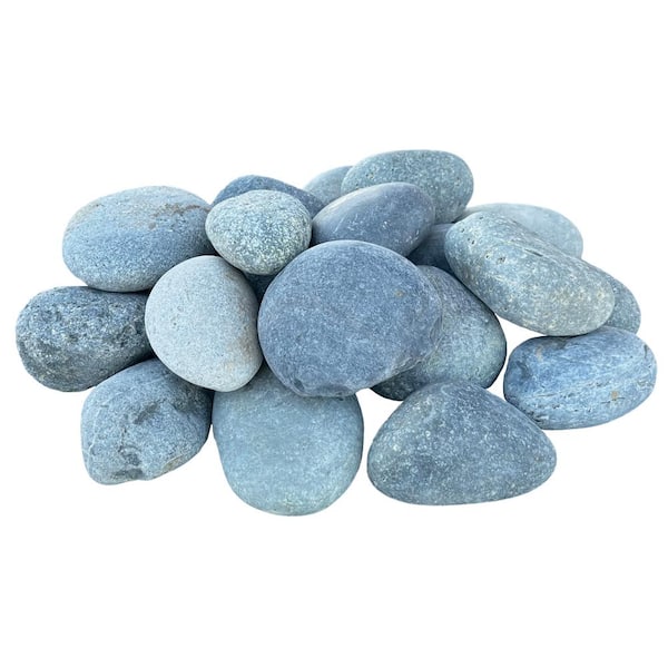 Classic Stone 10 cu. ft. Mexican Beach Pebbles Grey Decorative Stone