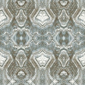 Mineral Springs Patina Abstract Vinyl Peel and Stick Wallpaper Roll ( Covers 30.75 sq. ft. )