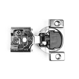 90-Degree 1/2 in. (35 mm) Overlay Soft Close Face Frame Cabinet Hinges with Installation Screws (5-Pairs)