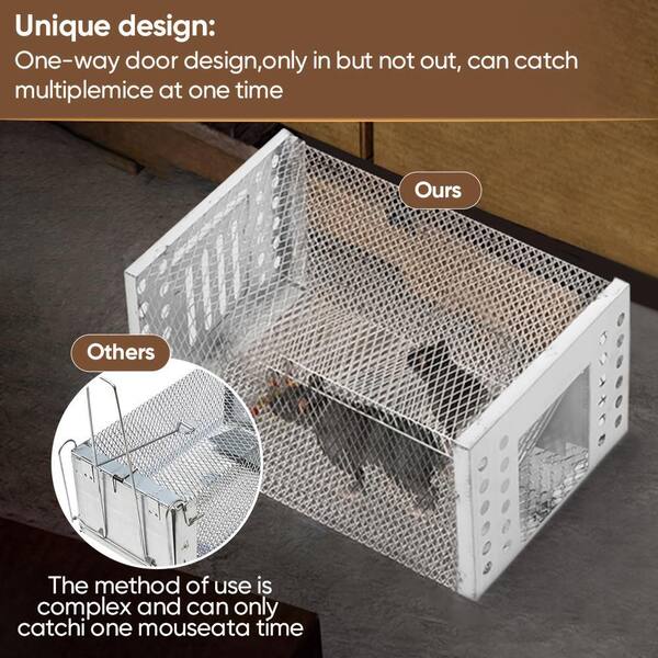 Outdoor Large Automatic Rat Trap, Reusable for Outdoor Pest