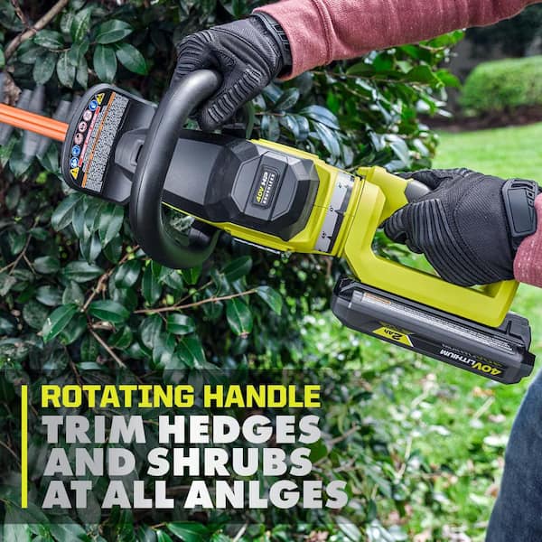RYOBI 40V HP Brushless Whisper Series 26 in. Cordless Battery