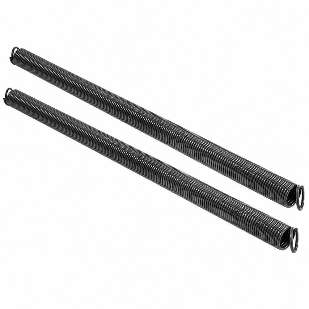 1-Pair 110 lb. 25 in. Garage Door Extension Spring Stretch Spring with High Precision Electrophoresis Black Coated price history on PriceWatchPro
