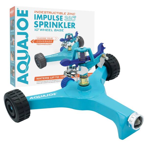 10 in. Indestructible Zinc Impulse 360-Degree Sprinkler