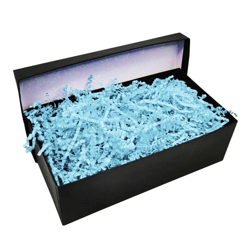 2 lbs. Crinkle Cut Shredded Paper Filler for Gift Boxes Eco-Friendly Biodegradable Filler Aqua Cyan price history on PriceWatchPro
