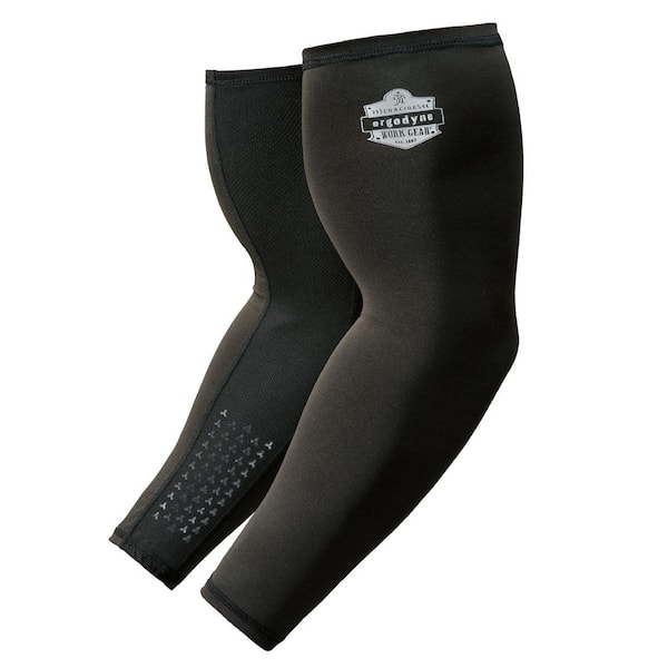 Chill-Its 6691 XL Black Cooling Arm Sleeves-Box-Handling Grip (Pair)